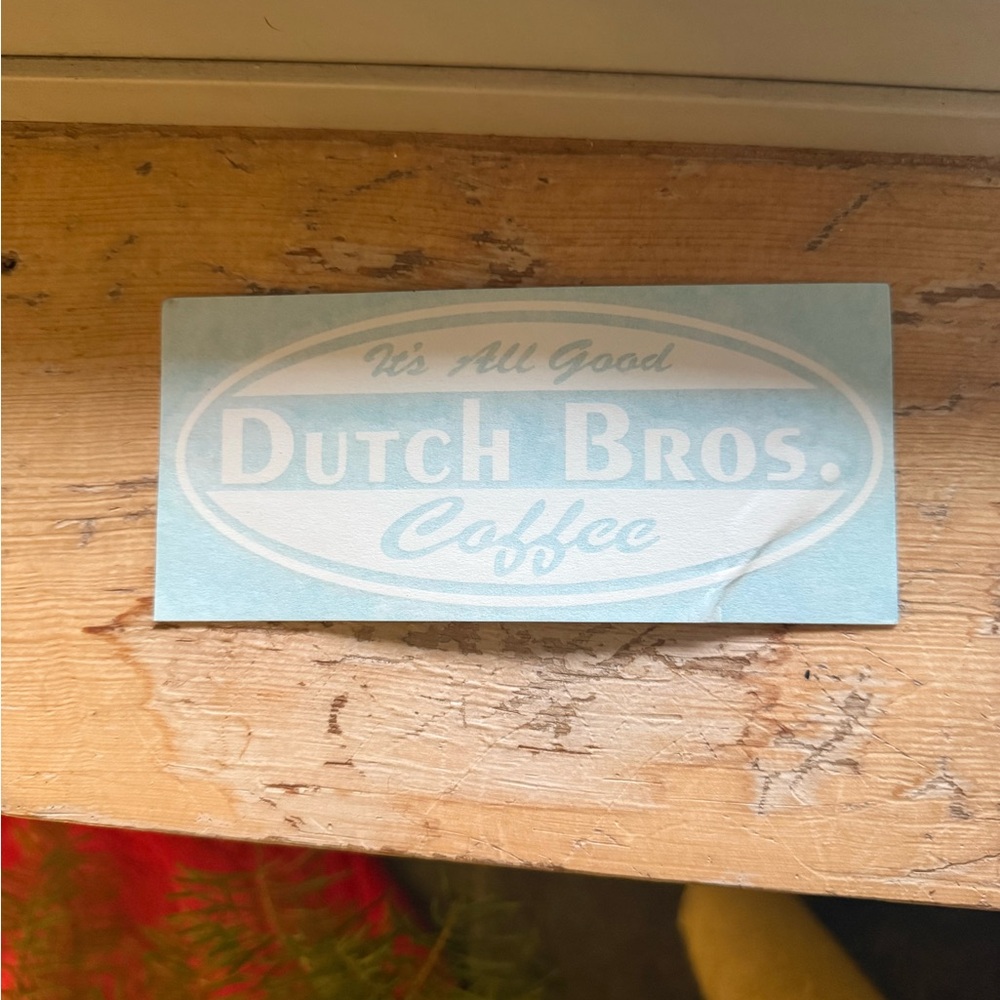 Dutch Bros Rare Decal